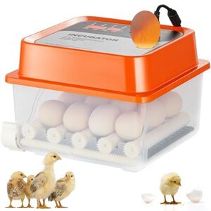 VEVOR Æggekuvøse Inkubatorer til rugeæg Autoægdrejning af 12 æg