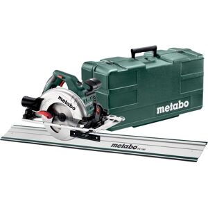 Metabo KS 55 FS Rundsav og styreskinne (1600mm) i kuffert - 1200W - 160mm