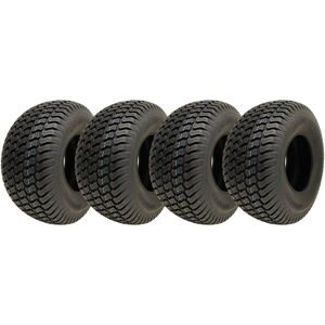 Parnells 20x10.00-8 Grass Tyres Lawnmower Tire 4ply Multi Turf New Wanda P332 (Set of 4)