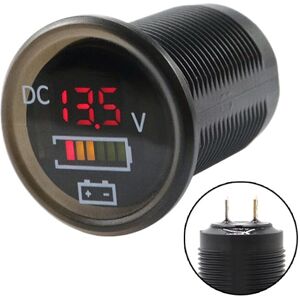 Shoppo Marte 12 / 24V Car / Boat Battery Measurement Meter 5-30V Voltage and Electricity Meter