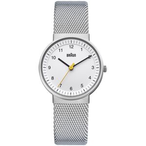 Braun Classic Watch with Mesh Bracelet