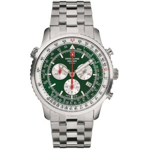 Mens Watch Swiss Alpine Military 7078.9134, Quartz, 46mm, 10ATM