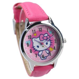 VADOBAG Børneur hello kitty analogt armbåndsur pink ur kat