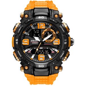 SMAEL 1921 Outdoor Sports Waterproof Men Luminous Time Watch Electronic Watch(Orange)