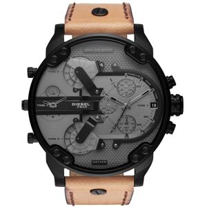 Diesel DZ7406 Mr. Daddy 2.0 Chronograph Brown Leather Men's Watch