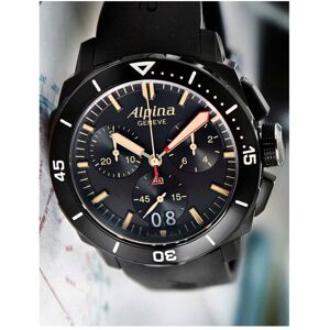 Mens Watch Alpina AL-372LBBG4FBV6, Quartz, 44mm, 30ATM