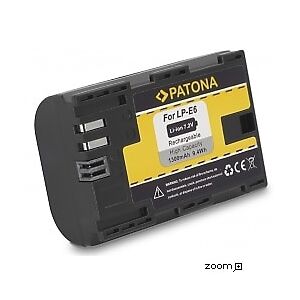 Patona Batteri för Canon LP-E6 1300mAh 7.2V