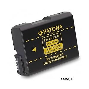 Patona Batteri för Nikon EN-EL14 1030mAh 7.4V