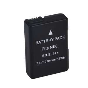 MTK EN-EL14 Li-ion batteri til Nikon D3100 D5100 Coolpix P7000 P7800 osv