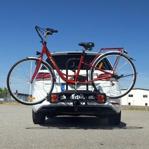 Metalcraft Cykelholder bil med lys   Til 2 cykler