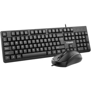 K-Snake KM007 Wired Keyboard And Mouse Set Desktop Computer Keyboard, Style: With Mouse