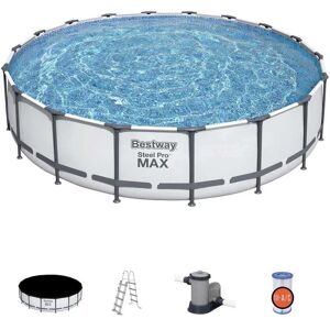 Bestway Rund Stålramme Over Jorden Pool Steel Pro Max Ø 549x122 Cm  23062 Liters