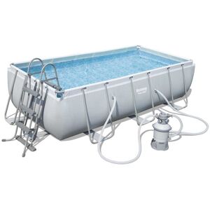 Bestway Rektangulær Rørformet Pool 56442 Power Steel 404x201x100cm  6478 Liters