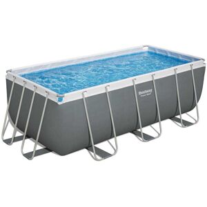 Bestway Rektangulær Rørformet Pool 56457 Power Steel 412x201x122cm  8124 Liters