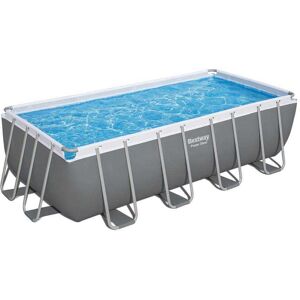 Bestway Rektangulær Rørformet Pool 56671 Power Steel 488x244x122cm  11532 Liters