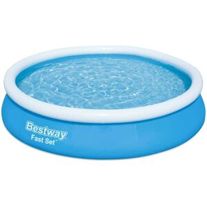 Bestway Rund Oppustelig Pool 57273 Fast Set Ø366x76cm  5377 Liters