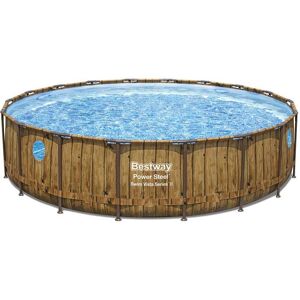 Bestway Rund Rørformet Pool 56977 Power Steel Swim Vista Ø549x122cm  23062 Liters