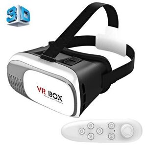 Apple VR BOX 2.0 3D-Briller med Bluetooth & Remote - 3,5-6