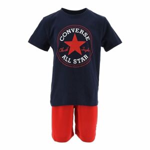 Sportstøj til Børn Converse Blå Rød Multifarvet 2 Dele - 6-7 år