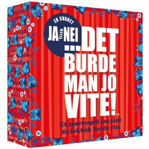 KylskåpsPoesi Det burde man jo vite - JA eller NEJ (NO)