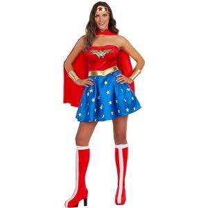 Funiglobal FUNIDELIA Sexet Wonder Woman kostume til kvinder - Rød