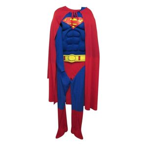 Superman Herre Deluxe Muskler Kostume