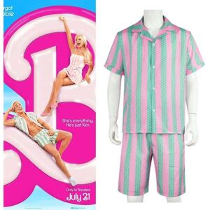 Otego Ken - Barbie - Kostym - Striped suit - Cosplay Halloween -