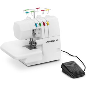 Overlock-Nähmaschine - 1100 Stiche pro Minute - LED - Uniprodo