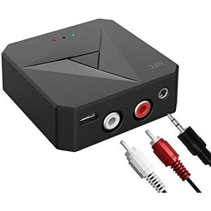 BayOne Bluetooth adapter til audio streaming RCA AUX adapter