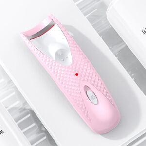 shopnbutik Brick Stone Pattern Electric Heated Eyelash Perming Curler(Pink)