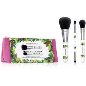 bareMinerals Limited Edition Face & Brush Trio, et sæt med tre makeup-børster