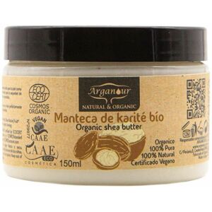 Din Butik Genoplivende Arganour Shea Butter Creme (150 ml) - Naturlig fugtgivende creme med sheasmør til blød og glat hud.