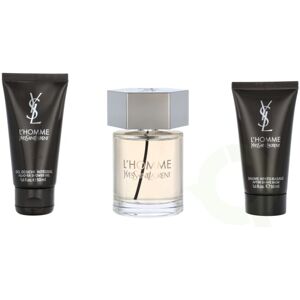 Yves Saint Laurent YSL L'Homme Giftset 200 ml Edt Spray 100ml/Shower Gel 50ml/After Shave Balm 50ml