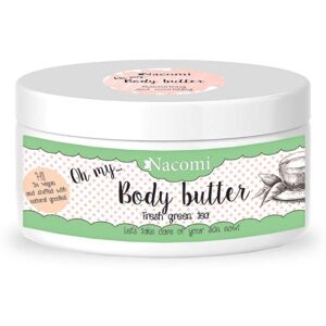 NACOMI Body Butter sheasmør med arganolie Grøn te 100ml