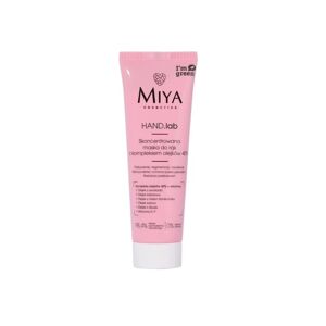 Miya Cosmetics HAND.lab koncentreret håndmaske med et kompleks af olier 40% 50ml