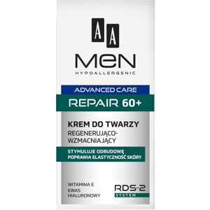 AA Men Advanced Care Repair 60+ regenererende og styrkende ansigtscreme 50ml