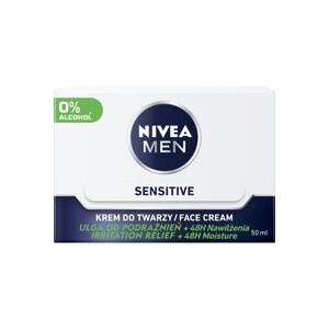 Nivea Men Sensitive intenst fugtgivende creme til mænd til sensitiv hud 50ml