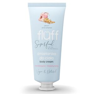 FLUFF Body Cream fugtgivende kropscreme Fersken og karamel 150ml