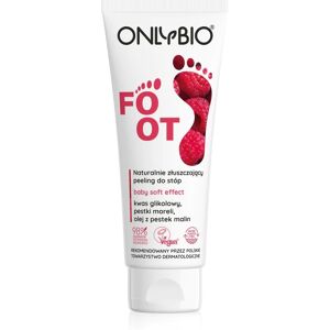 OnlyBio Fods naturligt eksfolierende fodscrub 75ml