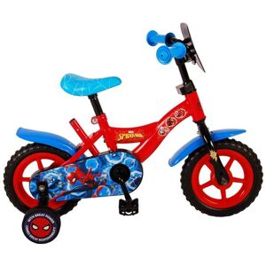 Volare Spiderman børnecykel 10 tommer støttehjul