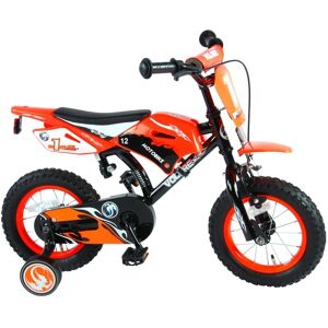 Volare Motorcykel børnecykel - Drenge - 12 tommer - Orange - 95% samlet