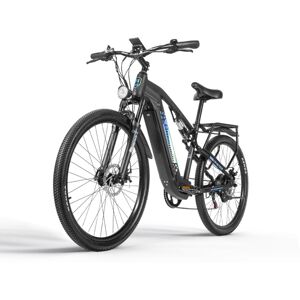 Shengmilo S26 elektrisk cykel til voksne 48V BAFANG 500W motor elektrisk cykel til mænd 48V 17.5AH SAMSUNG batteri, elektrisk mountainbike, sort