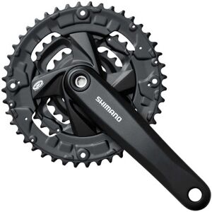 Shimano Med Kædebeskytter Acera M371 104 Bcd Kranksæt Sort 175 mm / 48/36/26t