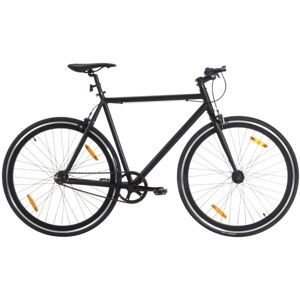 vidaXL cykel 1 gear 700c 59 cm sort