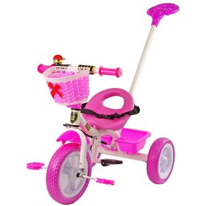 LEAN Trike PRO100 Tricycle Cykel Pink Basket EVA hjul