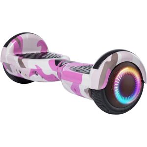 6.5 tommer Hoverboard, Regular Camouflage Pink PRO, Lang Rækkevidde, Smart Balance