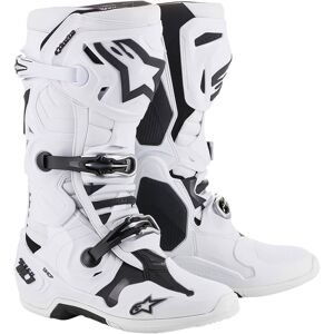 Alpinestars Motorcykel Støvler Tech 10 Hvid EU 47 Mand