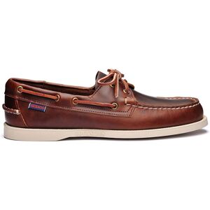 Sebago Bådsko Docksides Portland Leather Brun EU 48 Mand