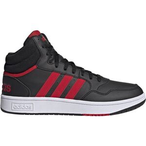 Adidas Hoops 3.0 Mid Skoe Sort EU 41 1/3 Mand