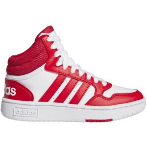 Adidas Hoops 3.0 Mid Skoe Rød EU 39 1/3 Dreng